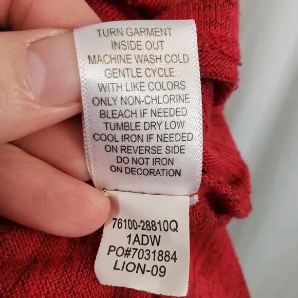 Live and Let Live Woman Beaded Top Sz 2X - Picture 7 of 7